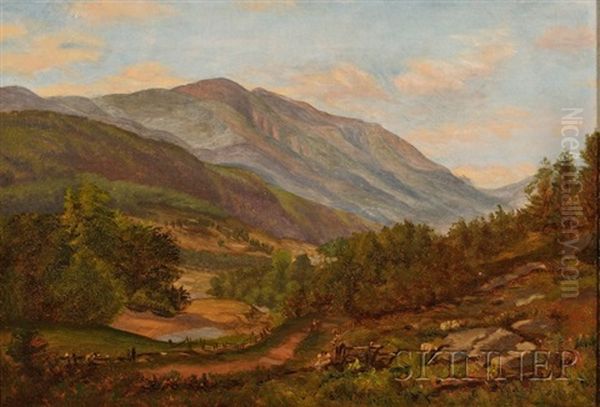 The Mountain Oil Painting by Benjamin Champney