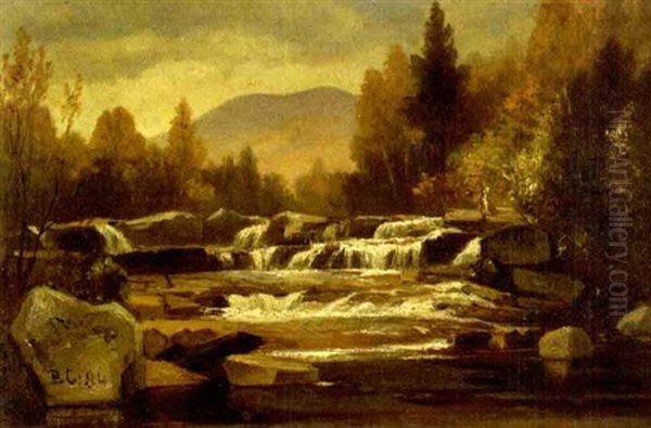 Mountain Stream In Autumn Oil Painting by Benjamin Champney