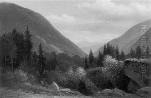 The White Mountains Oil Painting by Benjamin Champney