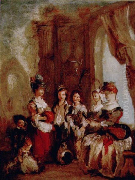 A Musical Company by Jerome-Francois Chantereau