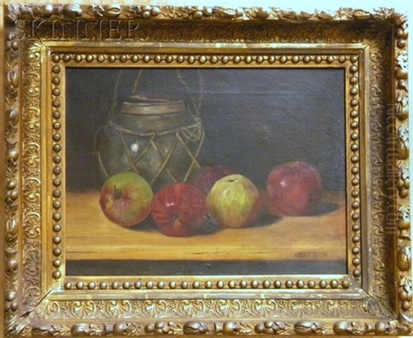 Still Life With Jug And Apples Oil Painting by Bryant Chapin