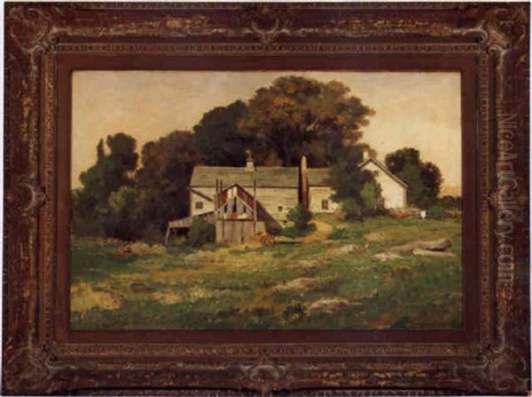 White's Farm Oil Painting by Bryant Chapin