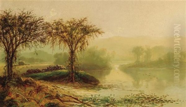 Summer Oil Painting by Charles H. Chapin