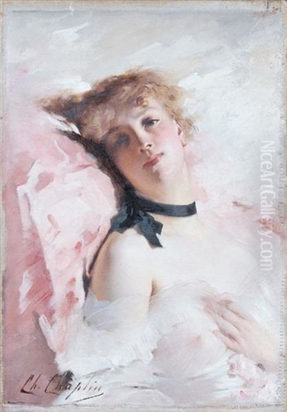 L'age D'or Oil Painting by Charles Joshua Chaplin