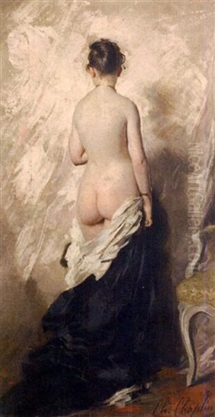 Femme Nue, Vue De Dos by Charles Joshua Chaplin