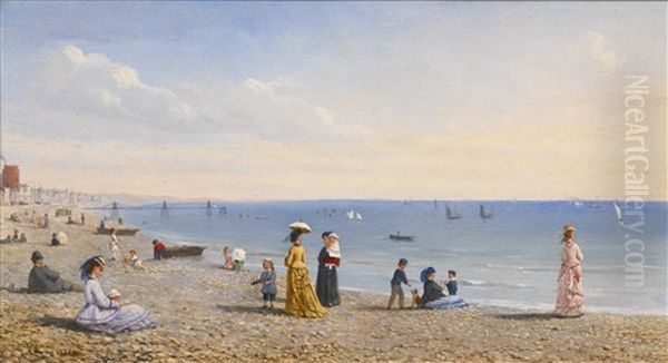 Deauville Oil Painting by Conrad Wise Chapman