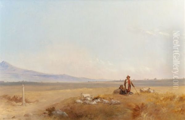 Shepherds Oil Painting by John Gadsby Chapman