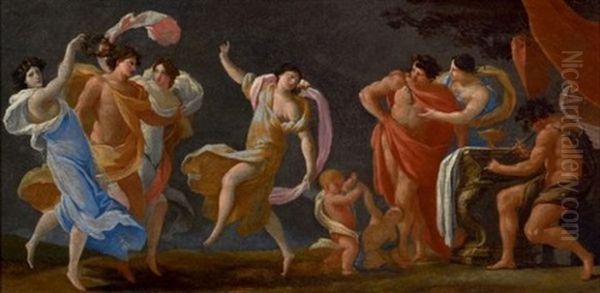 Bacchanale Oil Painting by Nicolas Chapron