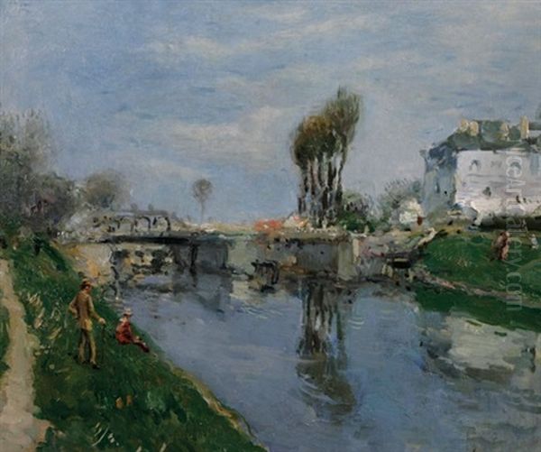 Argenteuil Oil Painting by Frantz Charlet