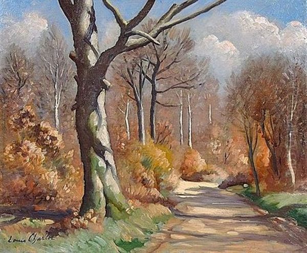 Sentier Boise Oil Painting by Louis Charlot