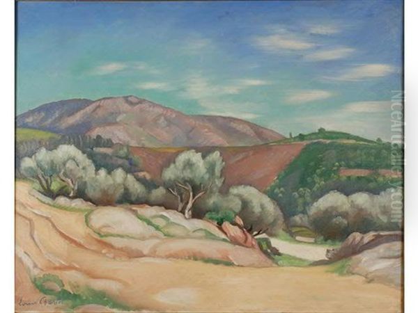 Paysage De Provence Oil Painting by Louis Charlot