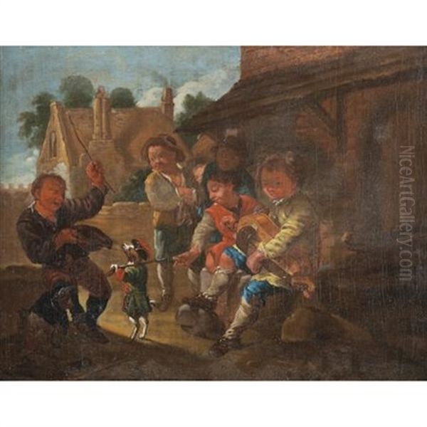 The Little Corporal Oil Painting by Jean-Baptiste Charpentier the Elder