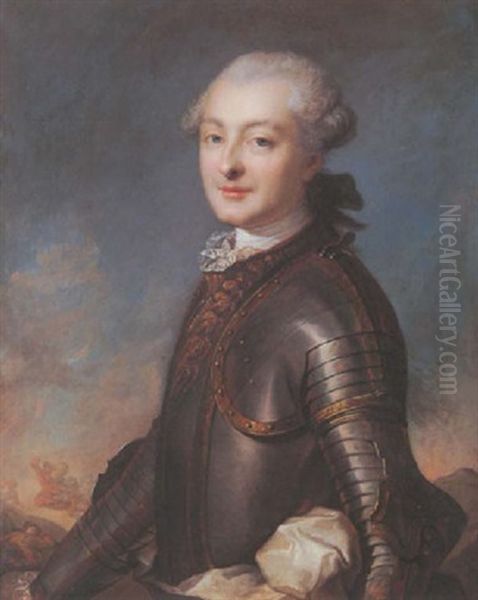 Portrait Du Duc De Penthievre Oil Painting by Jean-Baptiste Charpentier the Elder