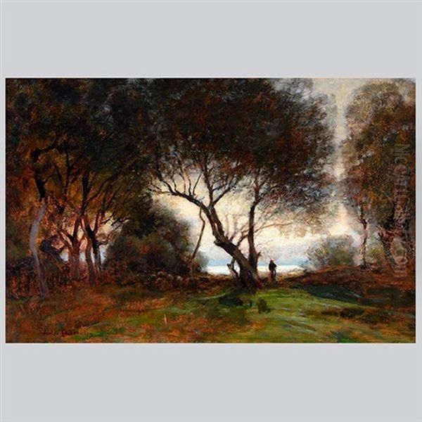 Landscape Oil Painting by Victor Charreton