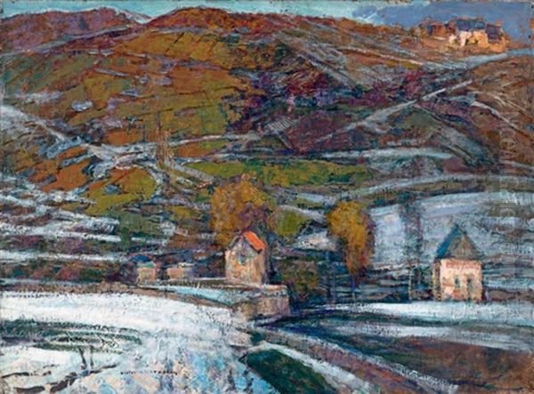 Besse, Degel Oil Painting by Victor Charreton