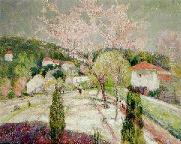 Printemps Oil Painting by Victor Charreton