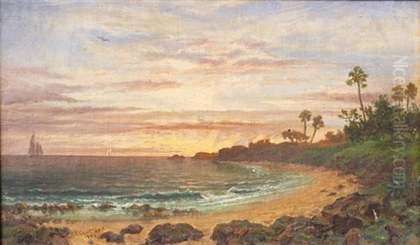 Vue D'une Baie Oil Painting by Esteban Chartrand