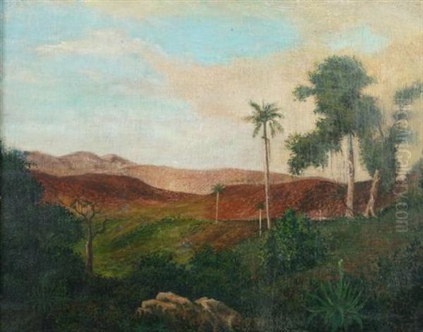 Paisaje Cubano Oil Painting by Esteban Chartrand