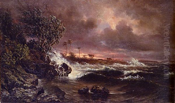 Bahia De Matanzas Oil Painting by Esteban Chartrand