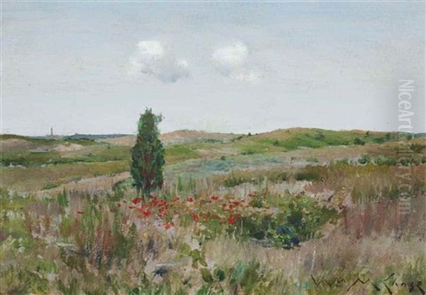 Shinnecock Oil Painting by William Merritt Chase