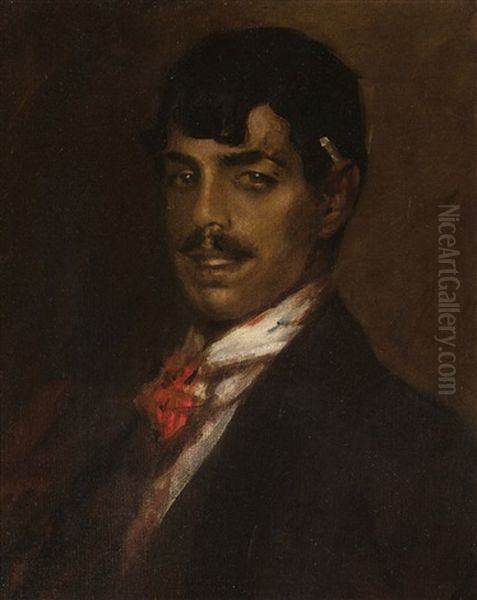 The Spanish Dude Oil Painting by William Merritt Chase