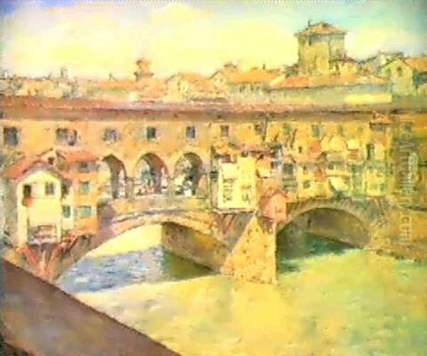 The Ponte Vecchio by William Merritt Chase