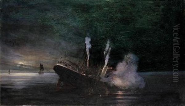 The Survivors Oil Painting by Vasilios Chatzis