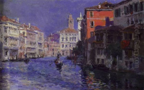 Venise Oil Painting by Ulpiano Checa Sanz