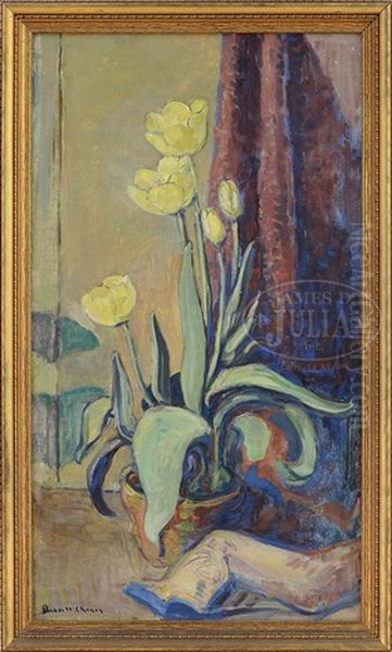 Tulips Oil Painting by Russell Cheney