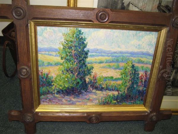 Missouri In Springtime Oil Painting by Kathryn E. Bard Cherry