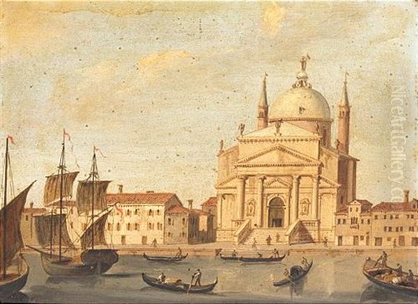 Venice, A View Of The Redentore by Vincenzo Chilone