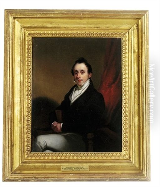 Portrait Of Manuel Pareira Oil Painting by George Chinnery