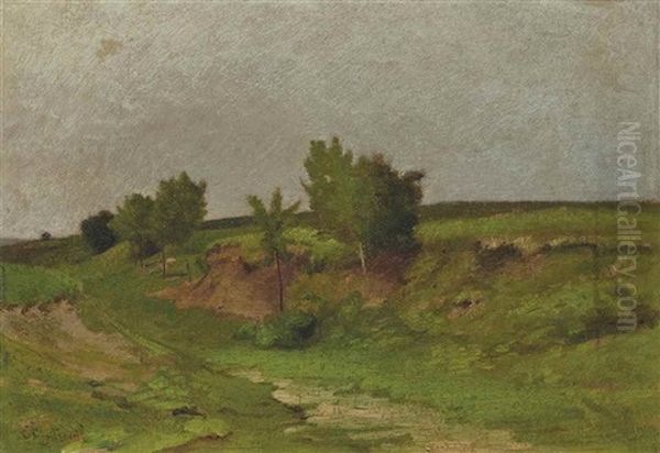 Chemin De Campagne Oil Painting by Antoine Chintreuil