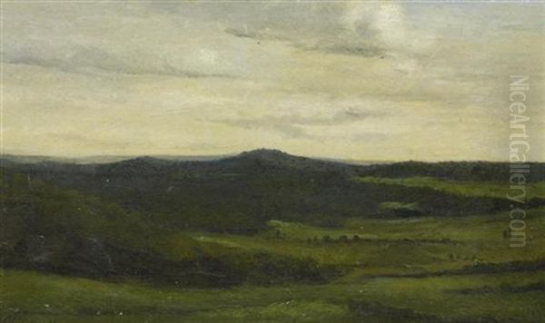 Landschaft (study) Oil Painting by Antoine Chintreuil