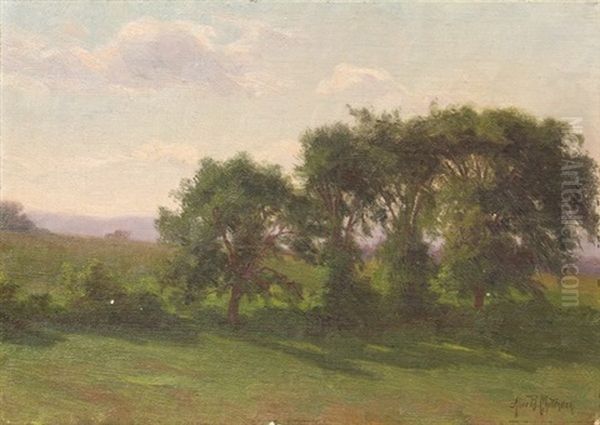 Oak Grove Oil Painting by Alice Brown Chittenden