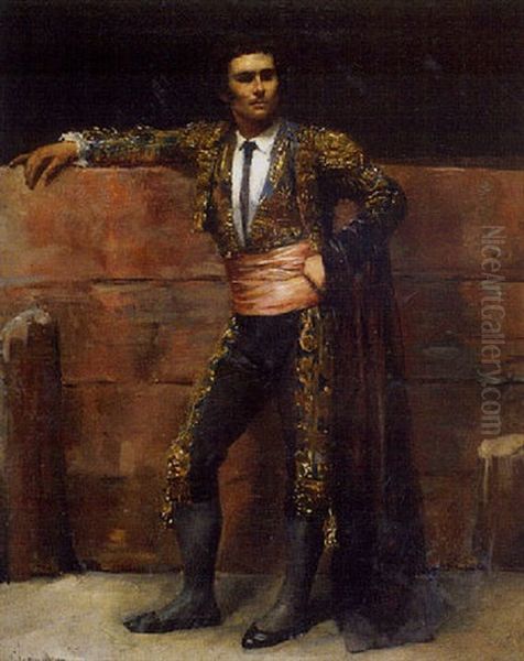 Le Toreador Oil Painting by Paul-Charles Chocarne-Moreau