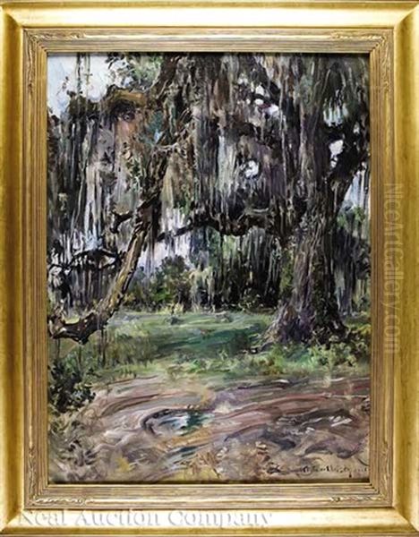 Live Oak, New Orleans Oil Painting by Howard Chandler Christy