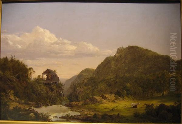 The Old Mill Oil Painting by Frederic Edwin Church