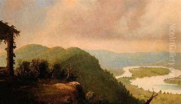 The Oxbow Oil Painting by Frederic Edwin Church