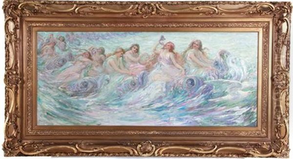 Sirens Of The Sea Oil Painting by Frederick Stuart Church