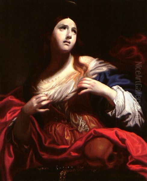 La Maddalena Oil Painting by Giovanni Battista Ciabilli