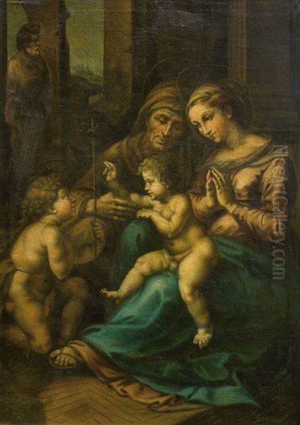 Escena Religiosa Oil Painting by Federico Alessandro Ciappa