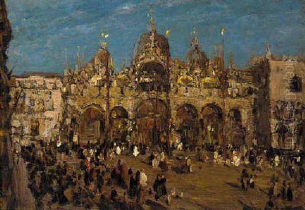 San Marco, Venice Oil Painting by Emma Ciardi