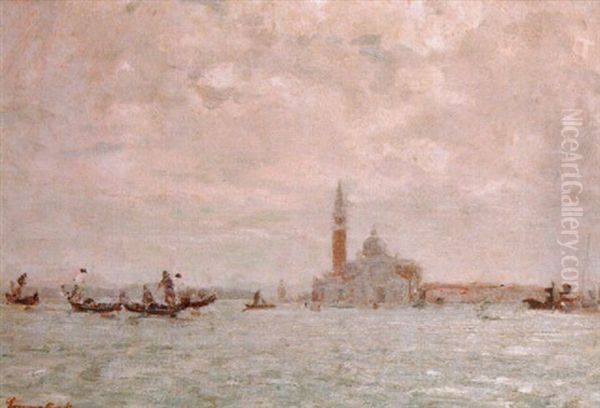 Meriggio Afoso, Venezia Oil Painting by Emma Ciardi