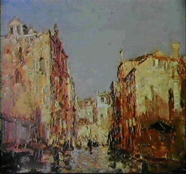 Canale Per Venezia Oil Painting by Emma Ciardi