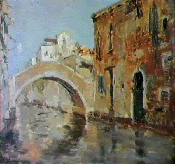 Rio Santa Caterina Oil Painting by Emma Ciardi