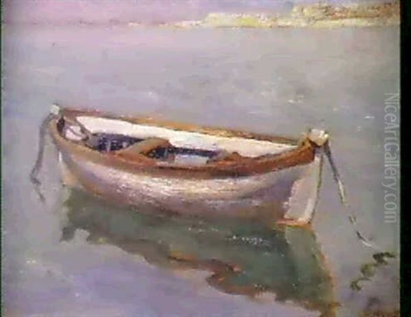 Caiccio Oil Painting by Guglielmo Ciardi