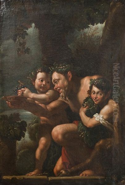 Bacchanalia Oil Painting by Carlo Cignani