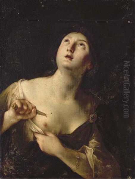 Lucretia Oil Painting by Carlo Cignani