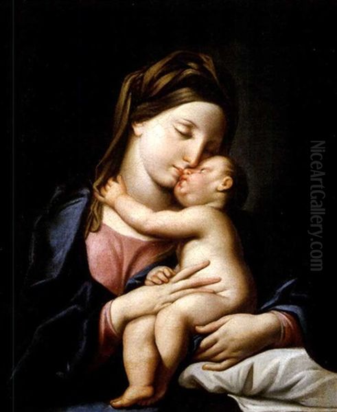 Madonna Con Il Bambino Oil Painting by Carlo Cignani